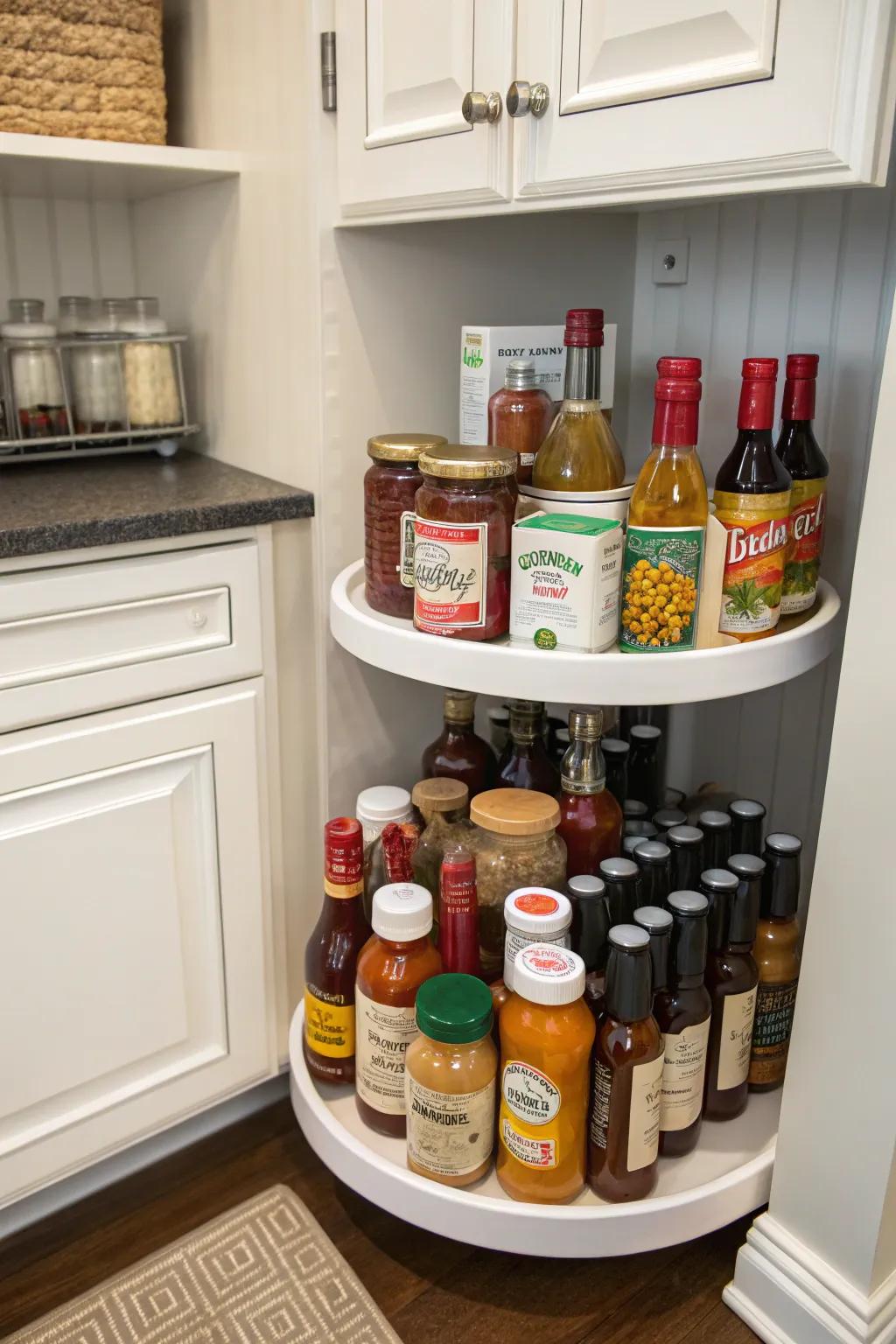 Incorporate appliances for a more streamlined kitchen.