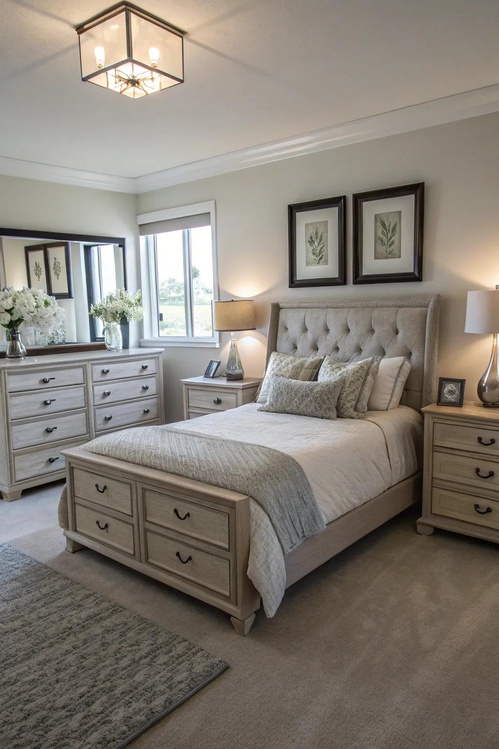 Balance in design brings harmony and equilibrium.