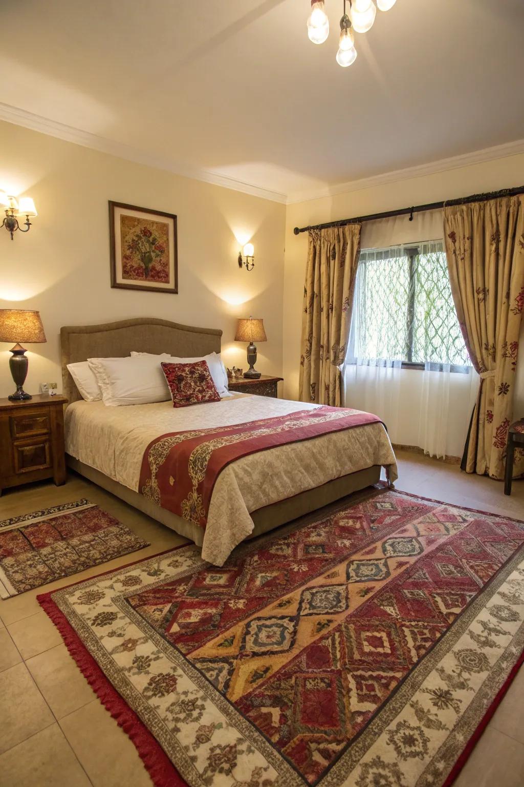 Complementary elements bring unity to a room's aesthetic.