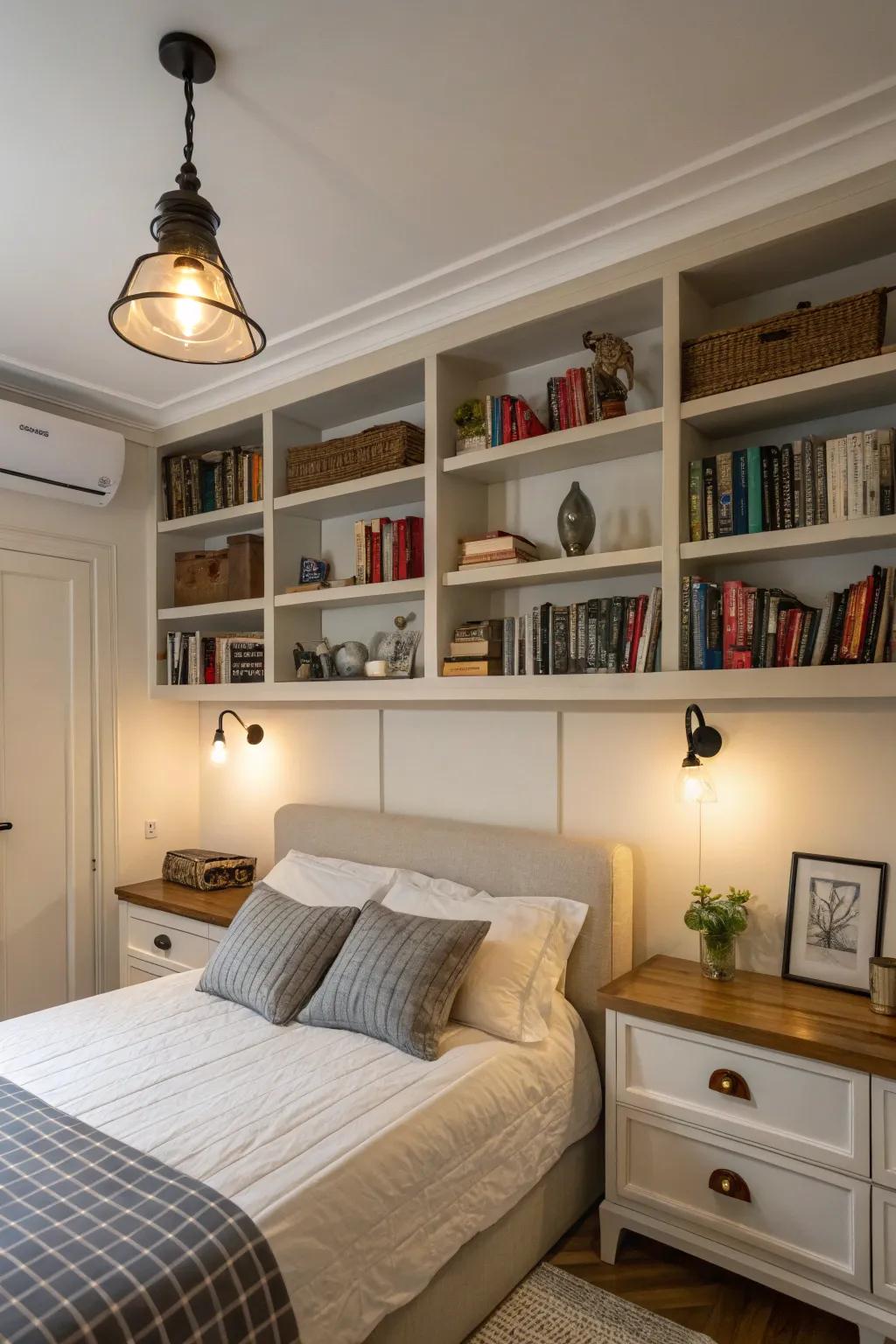 Wall-mounted solutions save space and improve functionality.