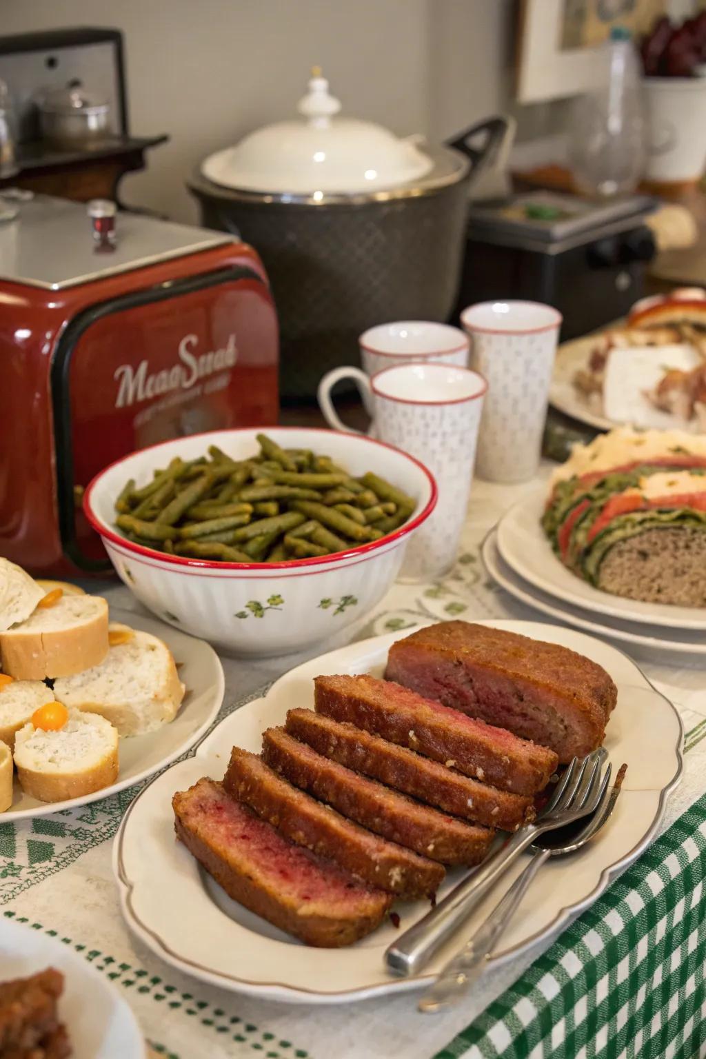 Treat your visitors to dishes inspired by 1940s culinary arts.
