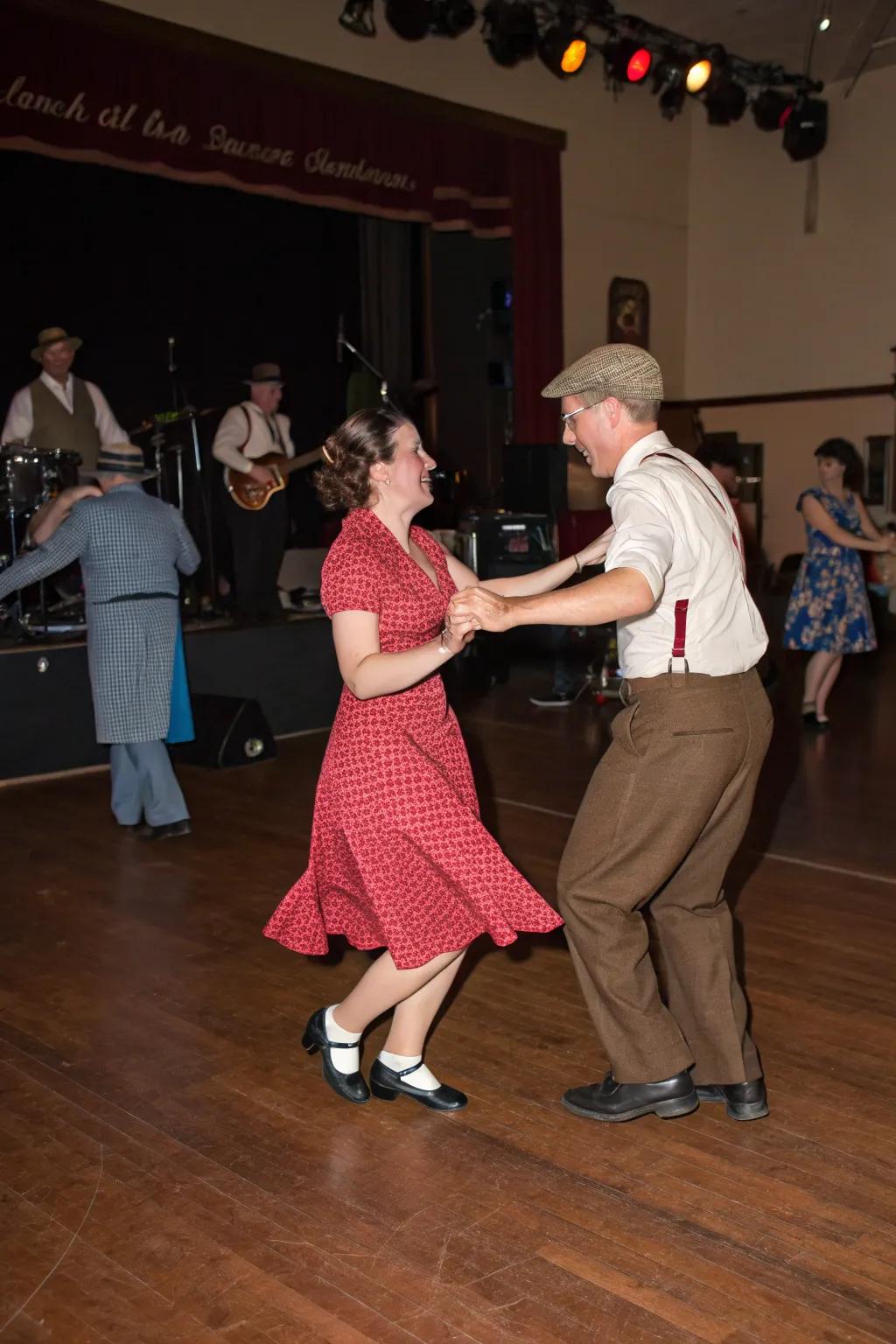 Get everyone moving through a joyful swing dance session.