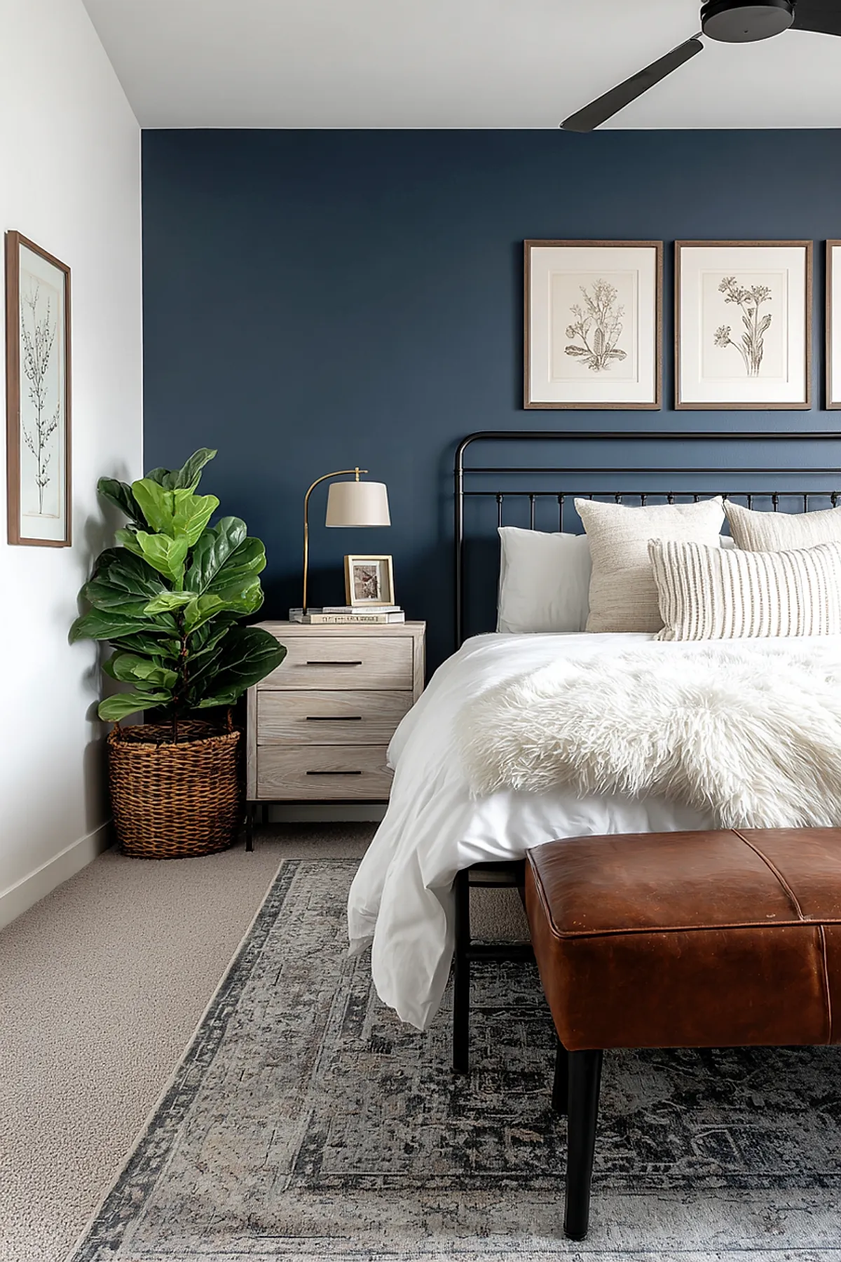 Stunning Blue and White Bedroom Ideas You’ll Love