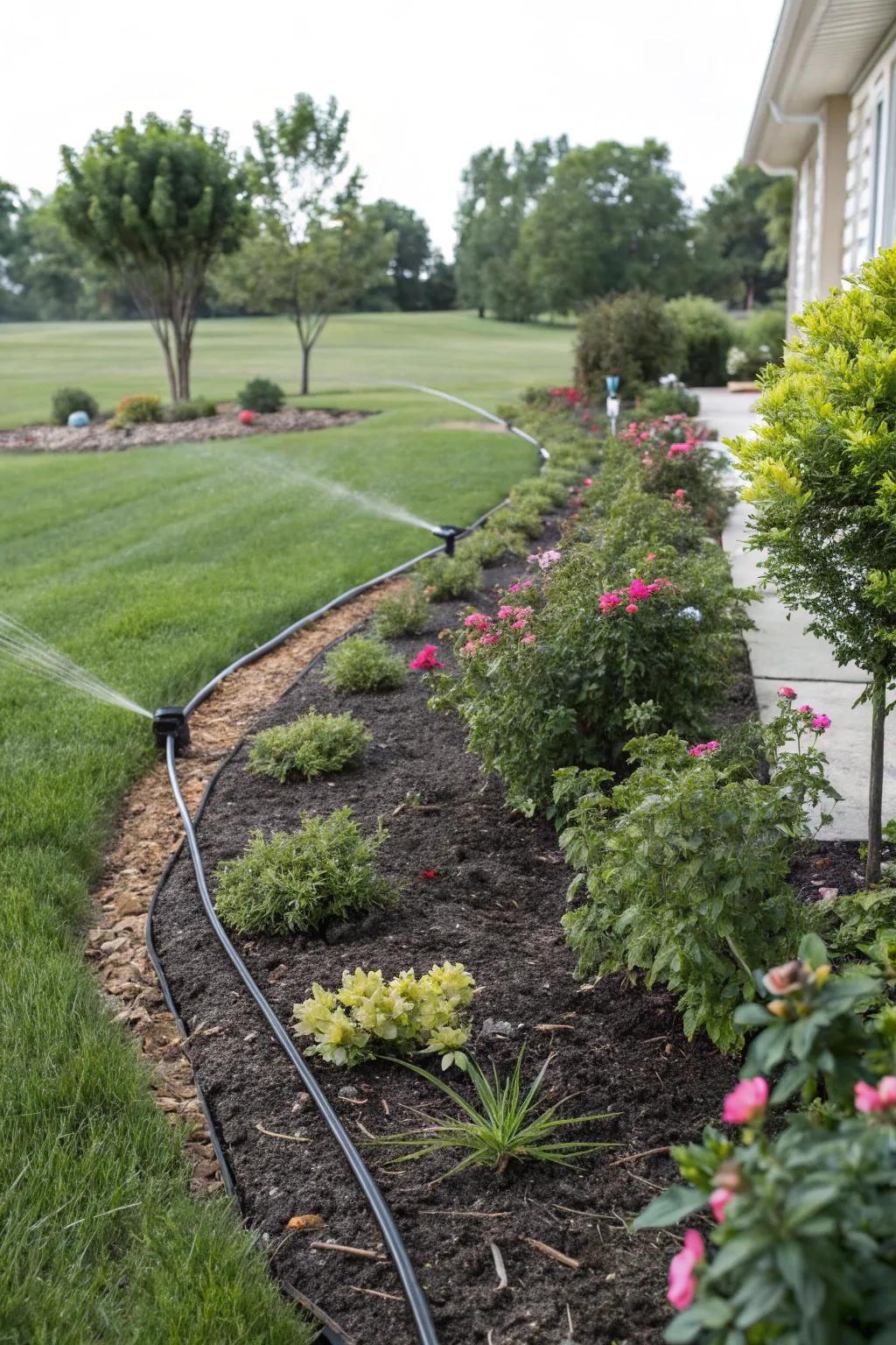 Automated systems ensure efficient watering with minimal effort.