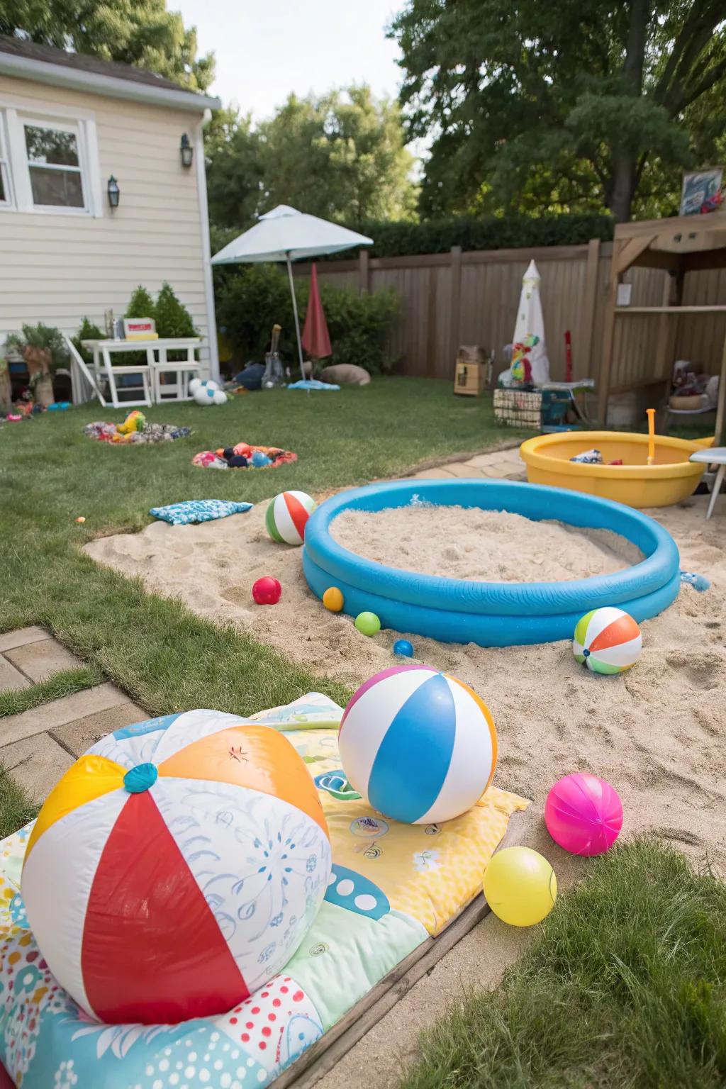 A home-based shore celebration bringing the summer vibes.