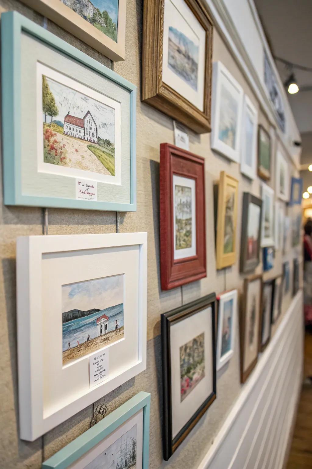 Small art replicas for home decor.