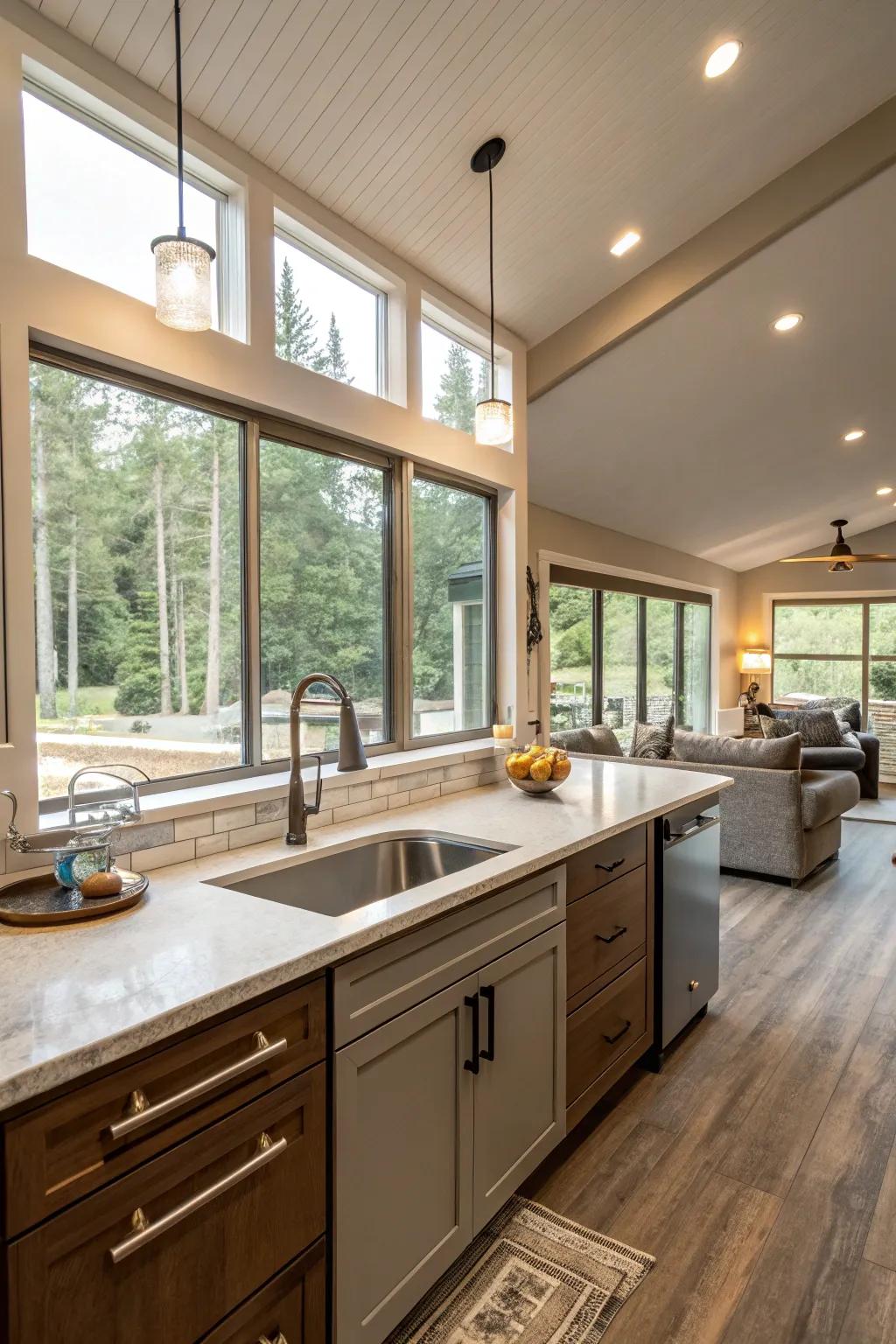 Novel surfaces can transform your kitchen space.