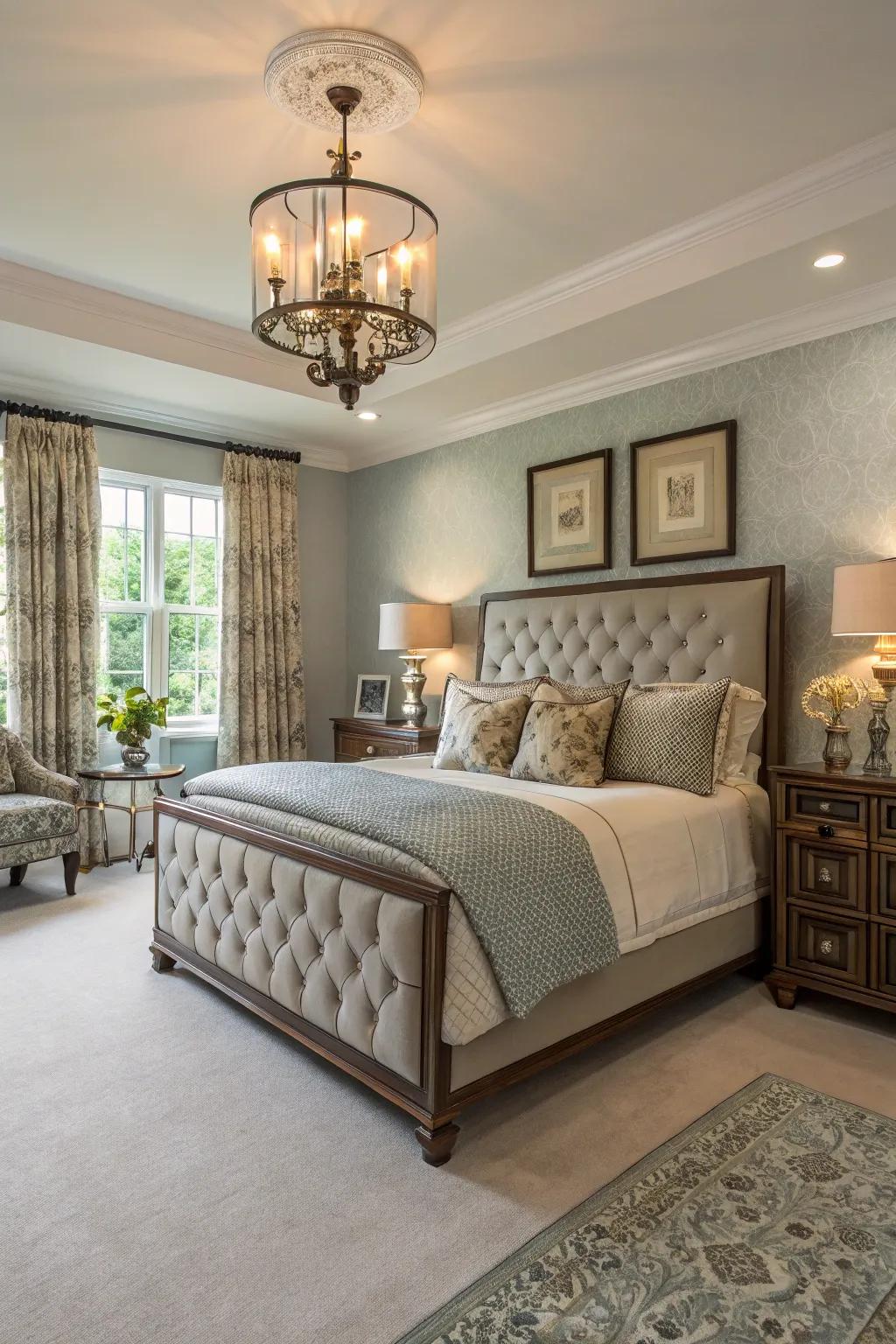 A well-balanced mix of modern and traditional touches.