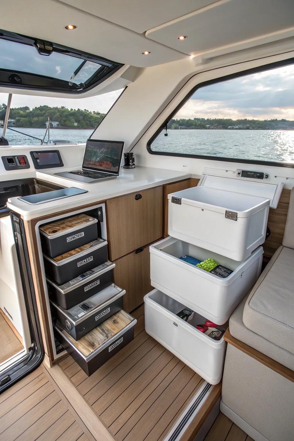 Ingenious storage solutions that make the most of limited space.