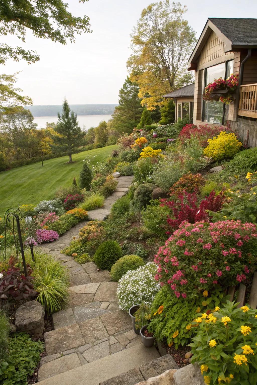 Year-round beauty with thoughtful plant selection.