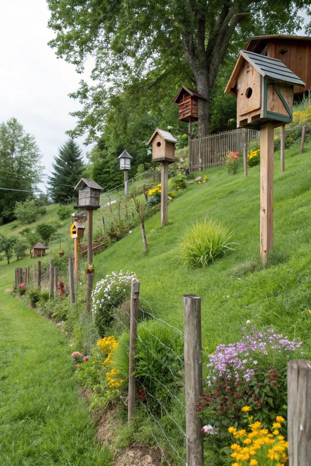 Welcome wildlife with thoughtful garden features.