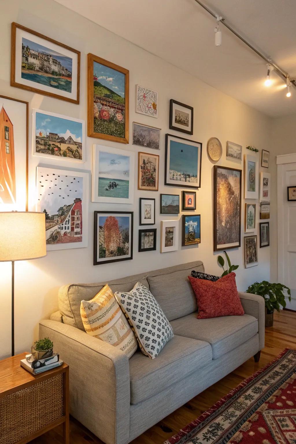 Local art adds a touch of authenticity and local charm to your Airbnb.