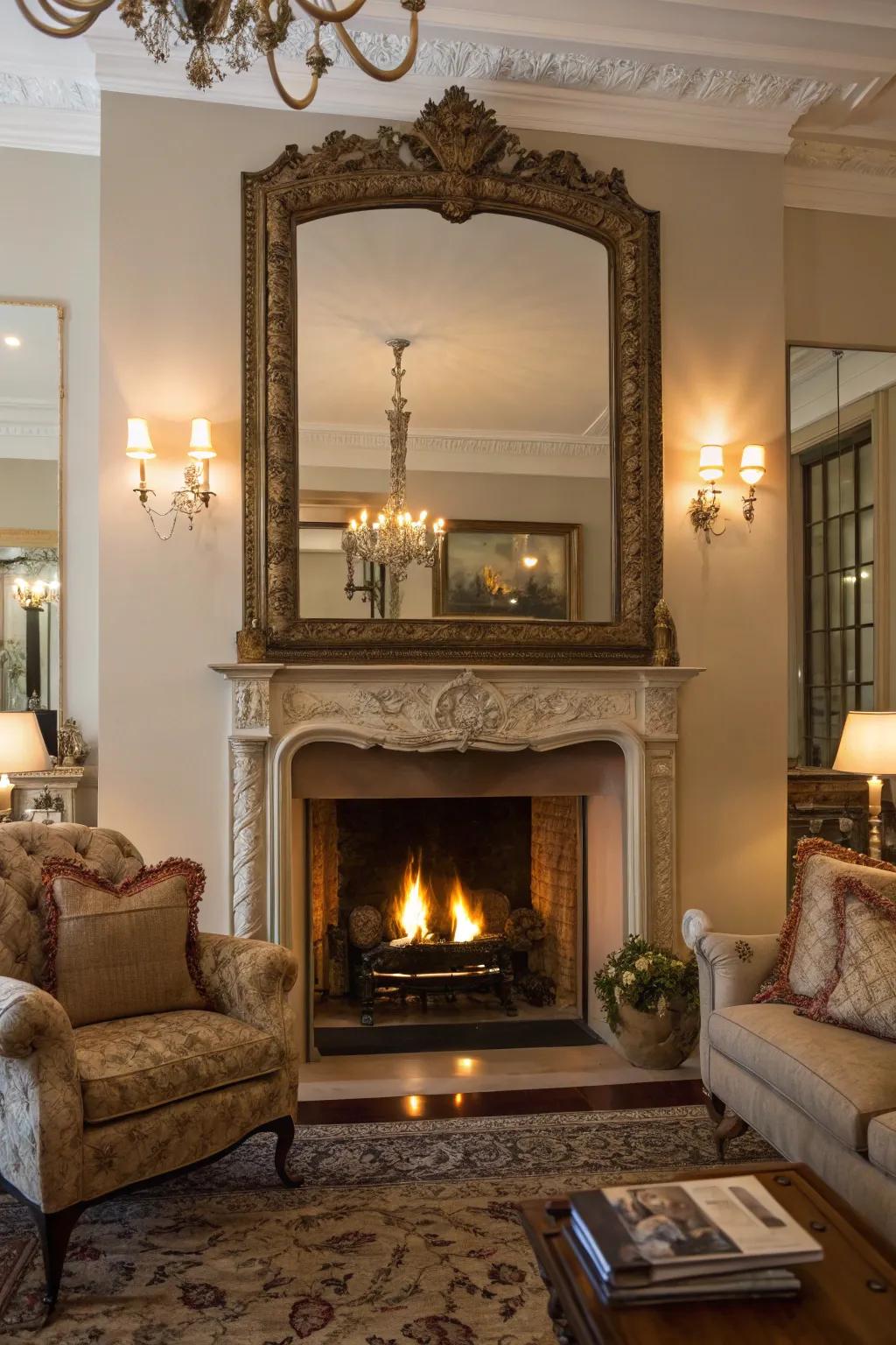 A prominent showpiece mirror possesses the ability to completely transform and elevate any setting.