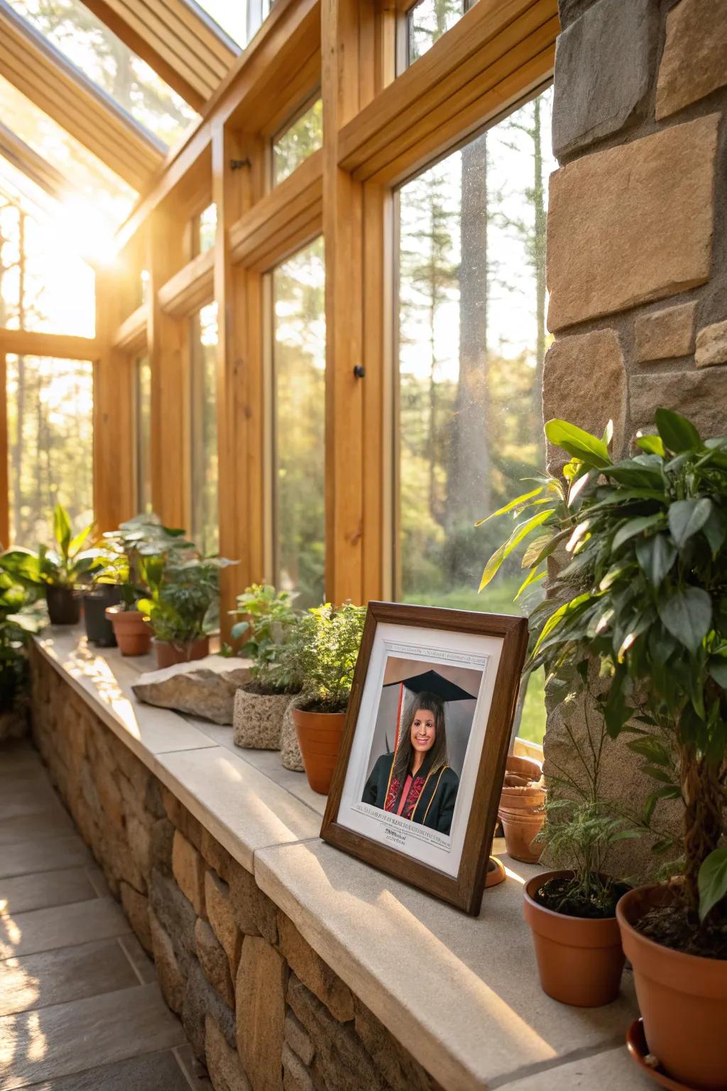 Natural elements bring a fresh, organic feel to your display.