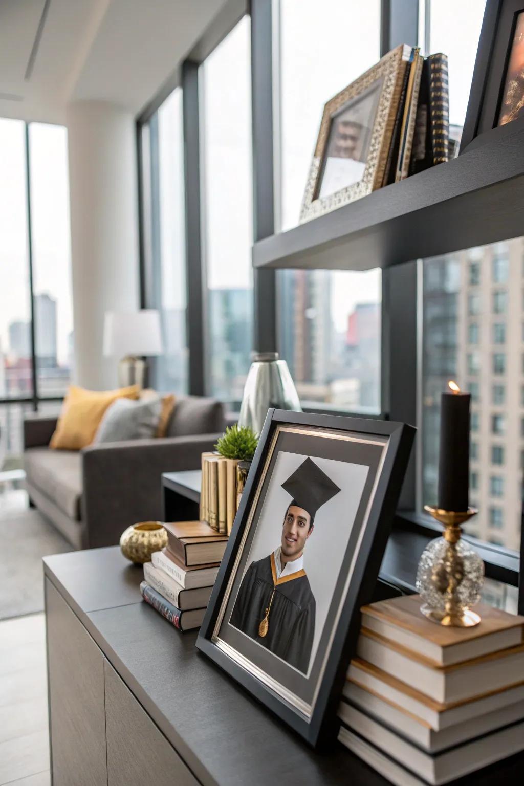 Themed frames celebrate specific fields of study in style.