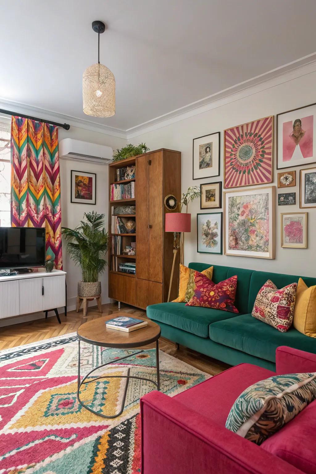 Express yourself boldly with a touch of maximalism.