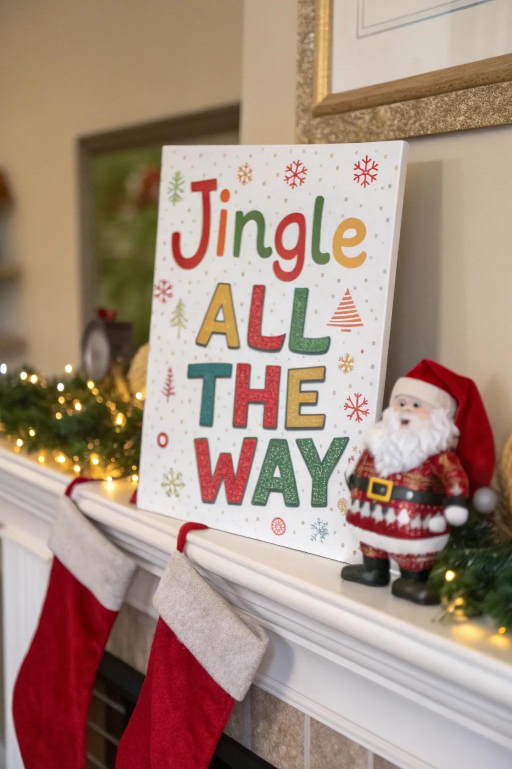 Invite color and fun with playful graphic accents.