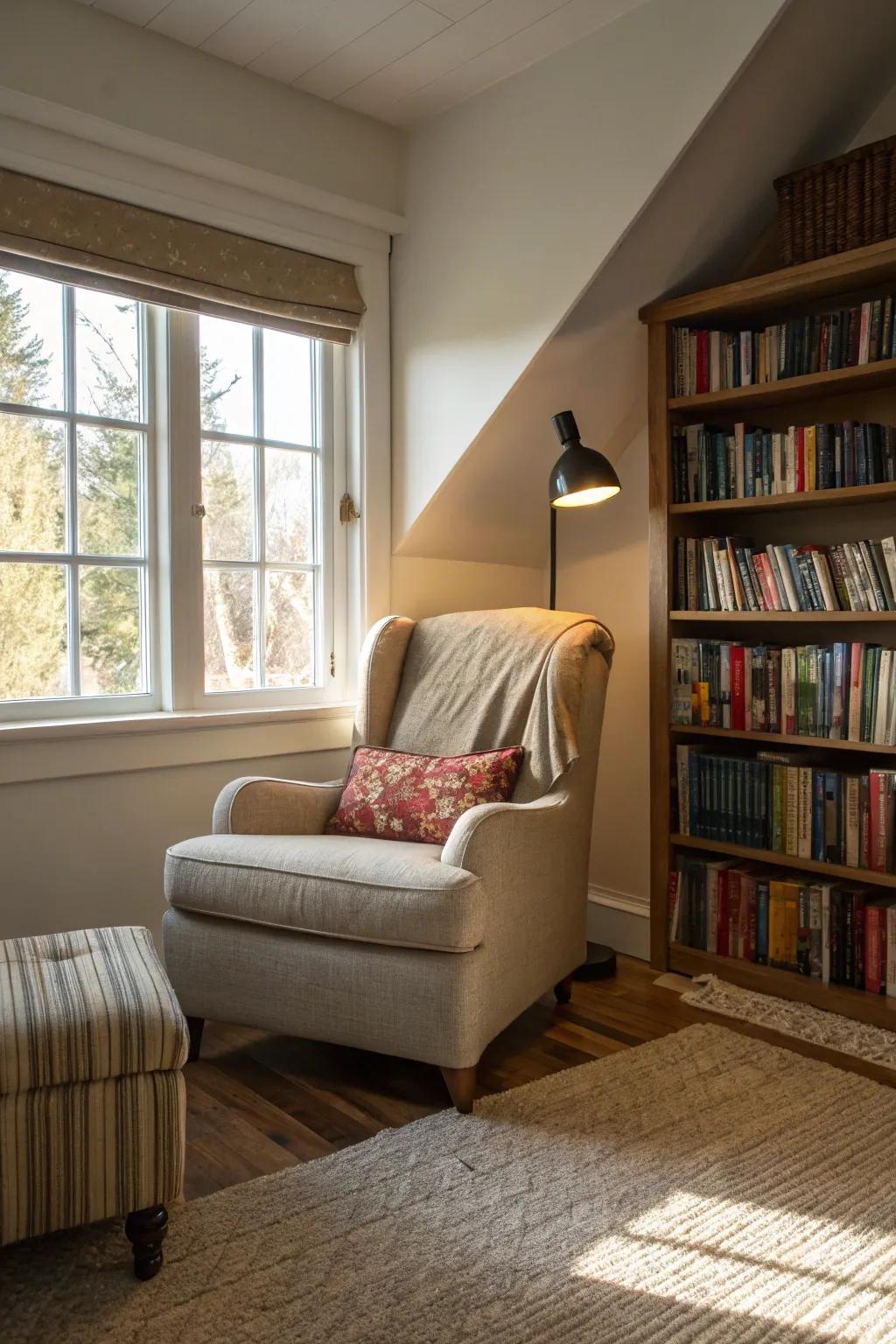 A perusing space provides a great space.