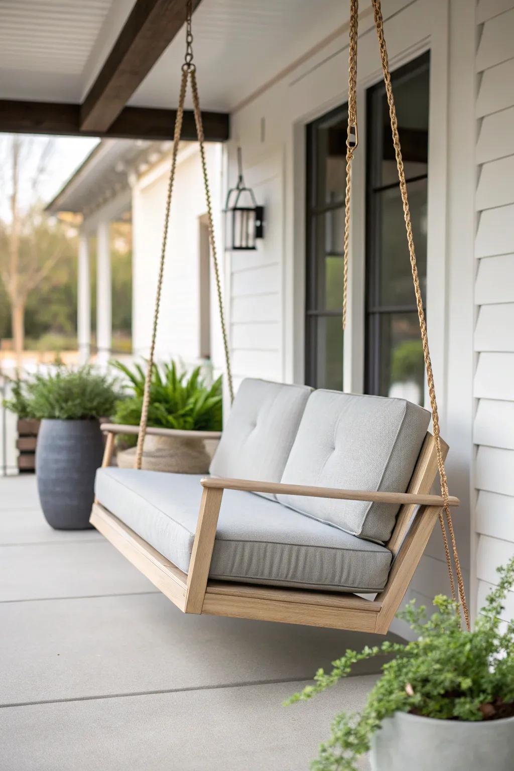 Achieve a sleek look through simple modern design.