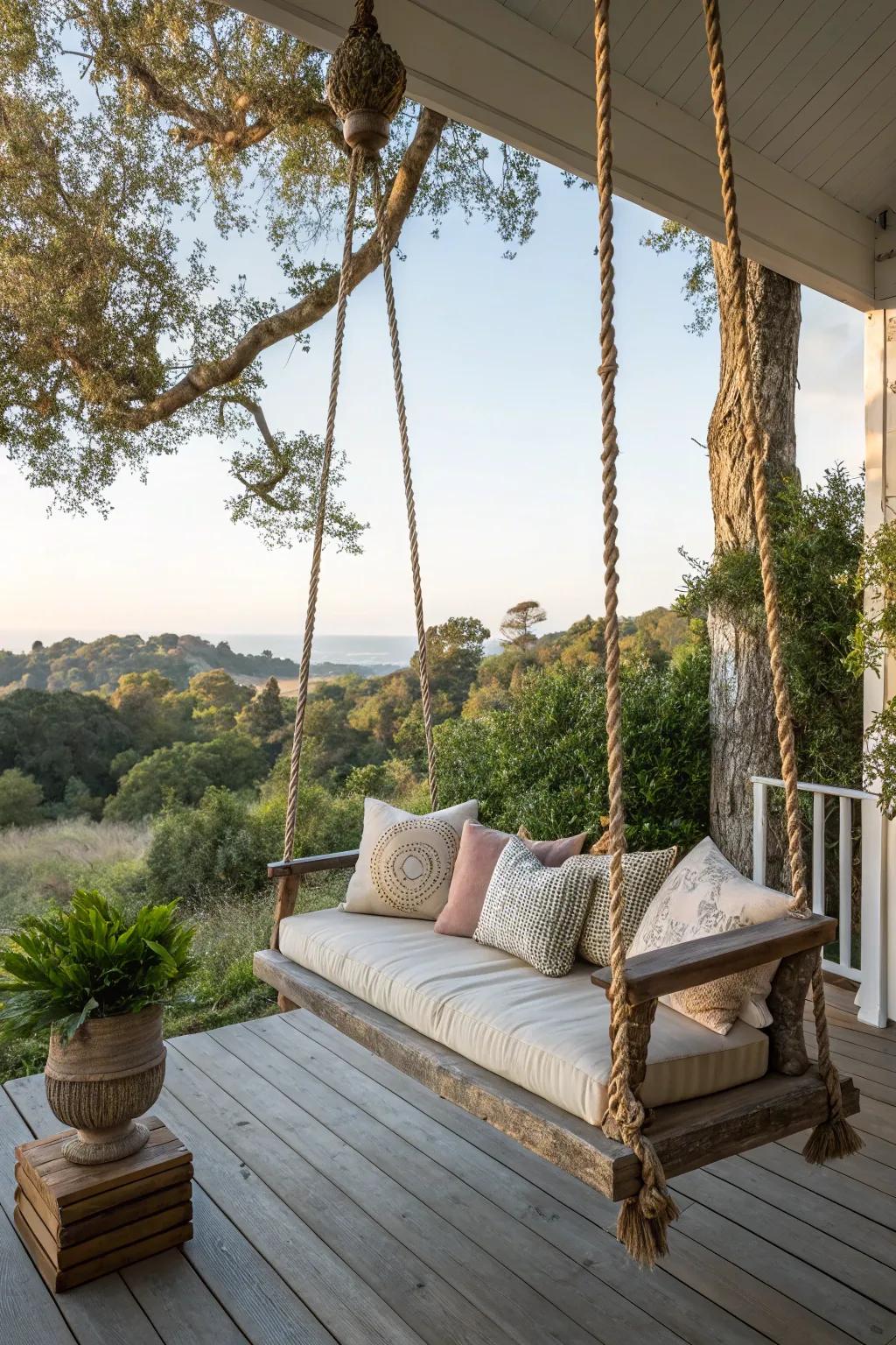 Infuse earthy charm with rope detailing.