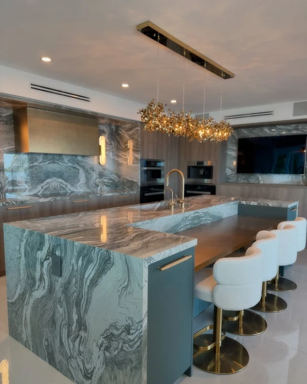 Marble Elegance Meets Modern Luxury
