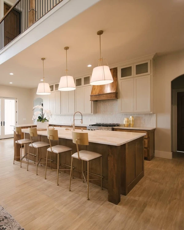 Rustic Modern Island