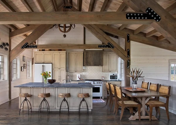 Modern Farmhouse Island Kitchen