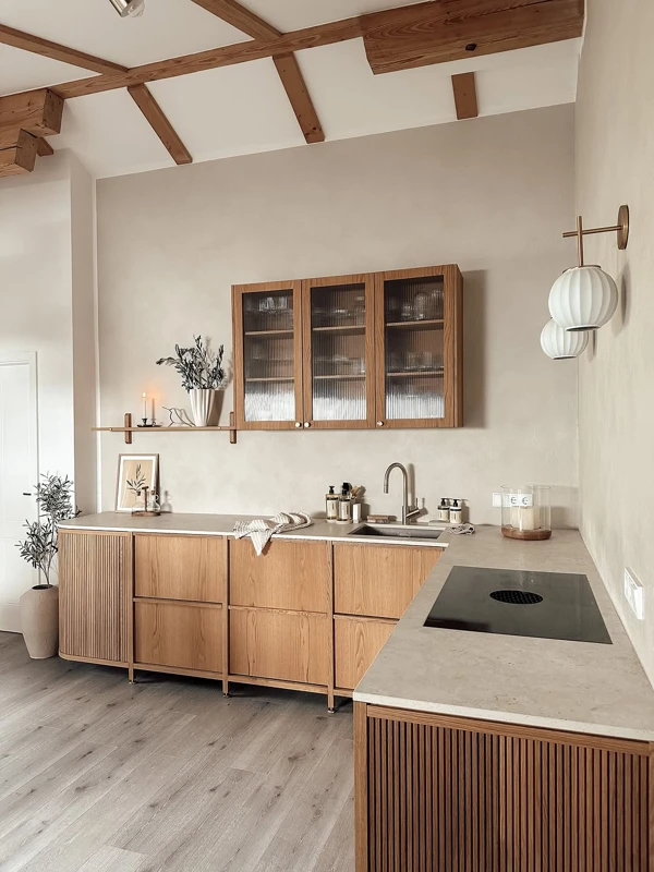 Airy Boho Kitchen Retreat