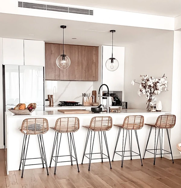 Effortless Nordic Boho Kitchen