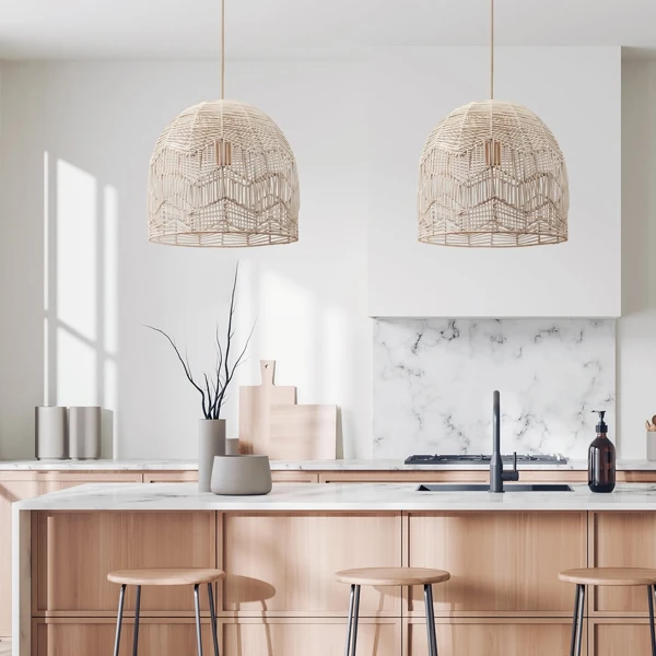 Warm Woods & Woven Textures