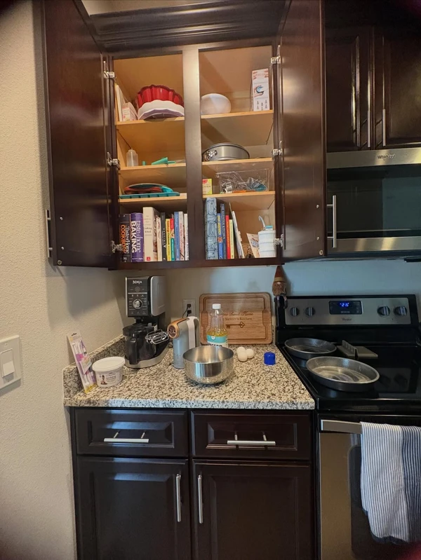 Elegant Evergreen Baking Corner