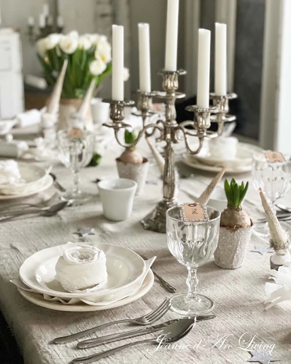 Rustic Warmth Table Setting