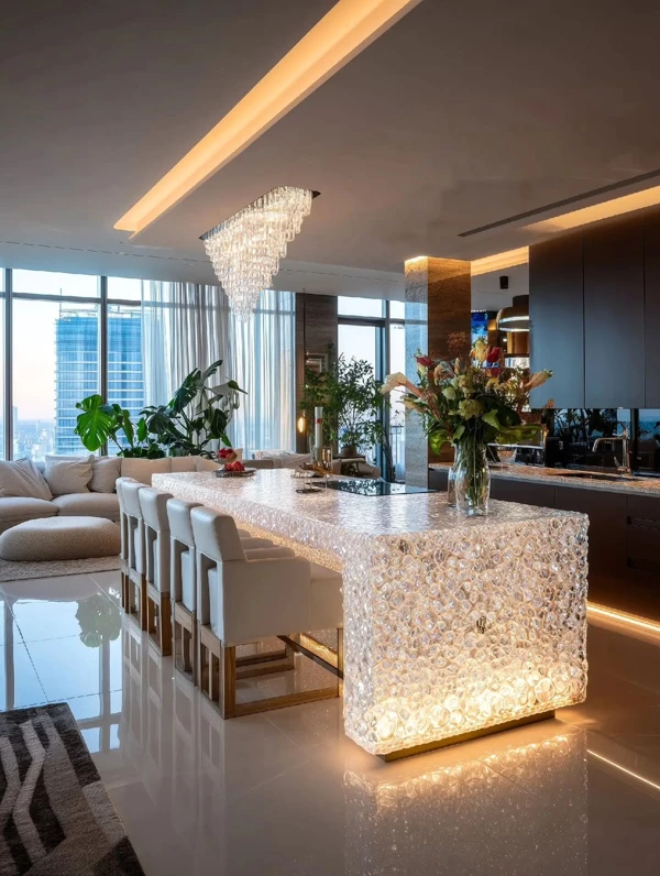 Dazzling Gold Accents