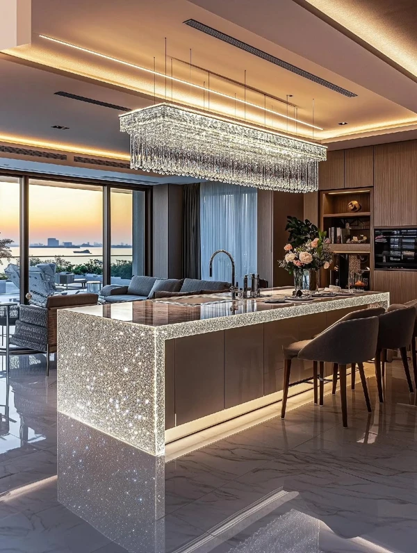 Glamorous Island Seating