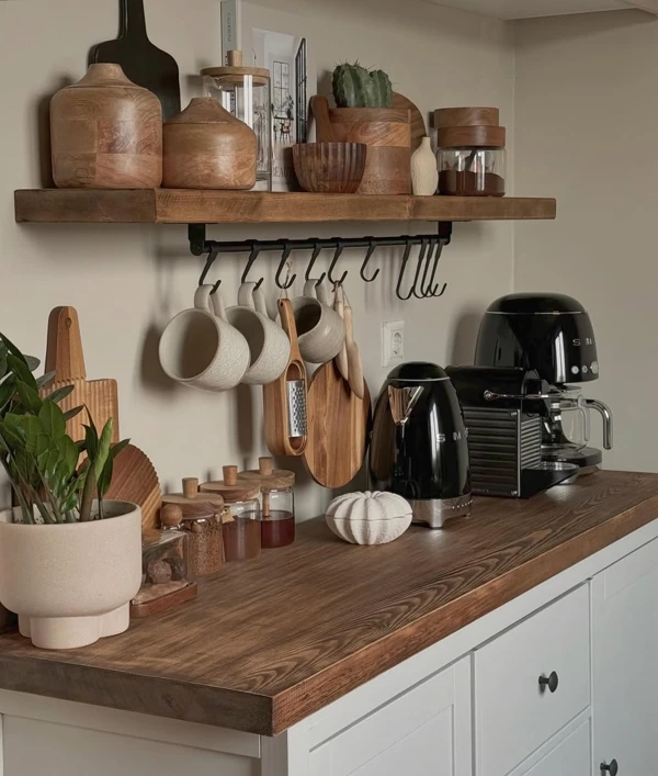 Rustic Elegance Coffee Nook