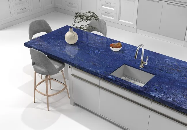 blue Granite Countertops for Kitchen 4
