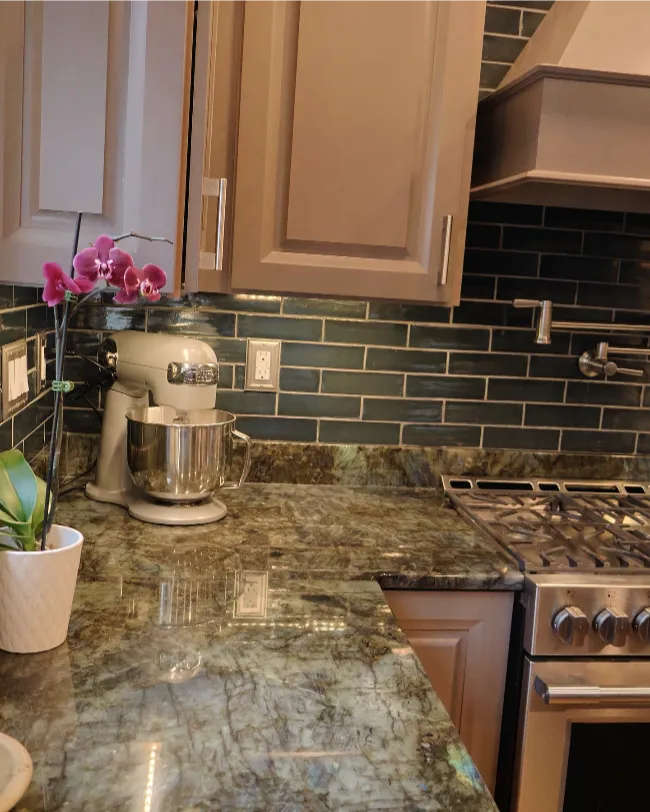 blue Granite Countertops for Kitchen 10