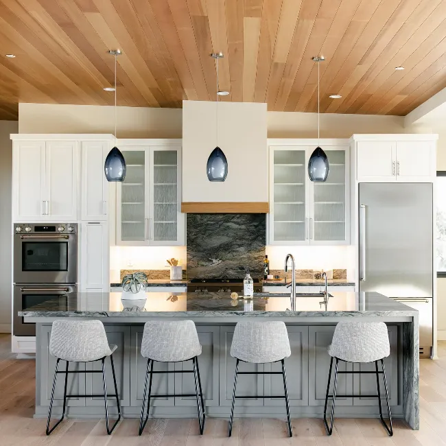 blue Granite Countertops for Kitchen 13