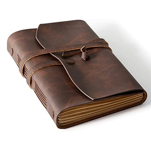 Leather-Bound Journal or Sketchbook