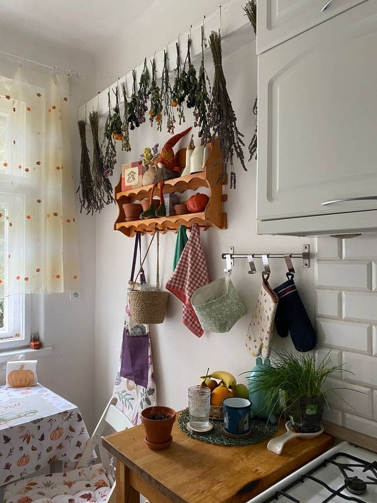 Herbal Rustic Drying Nook
