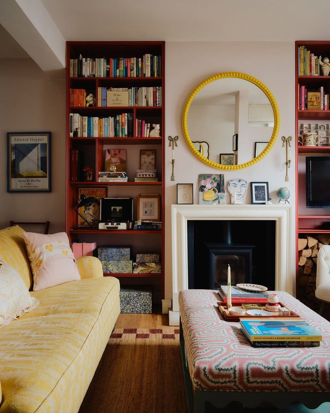Playful Pastel Living Room