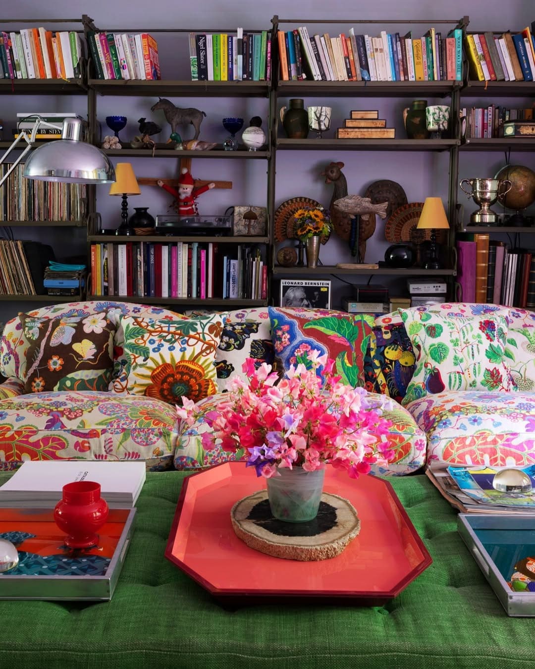 Bohemian Bloom Living Library