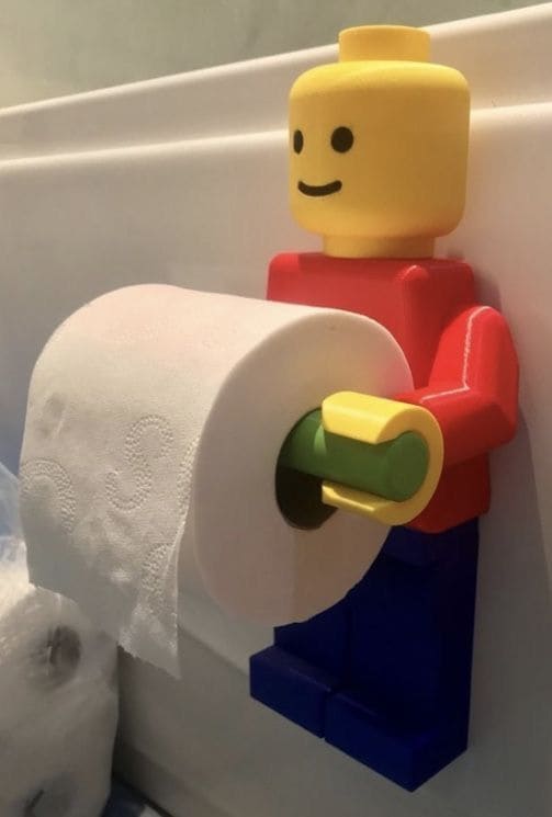 Playful Lego Buddy Holder