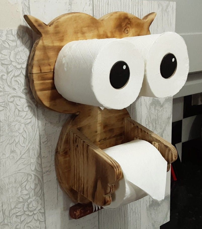 Playful and Quirky Toilet Paper Holders