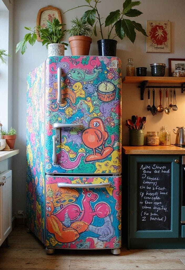 Underwater Fantasy Fridge Wrap