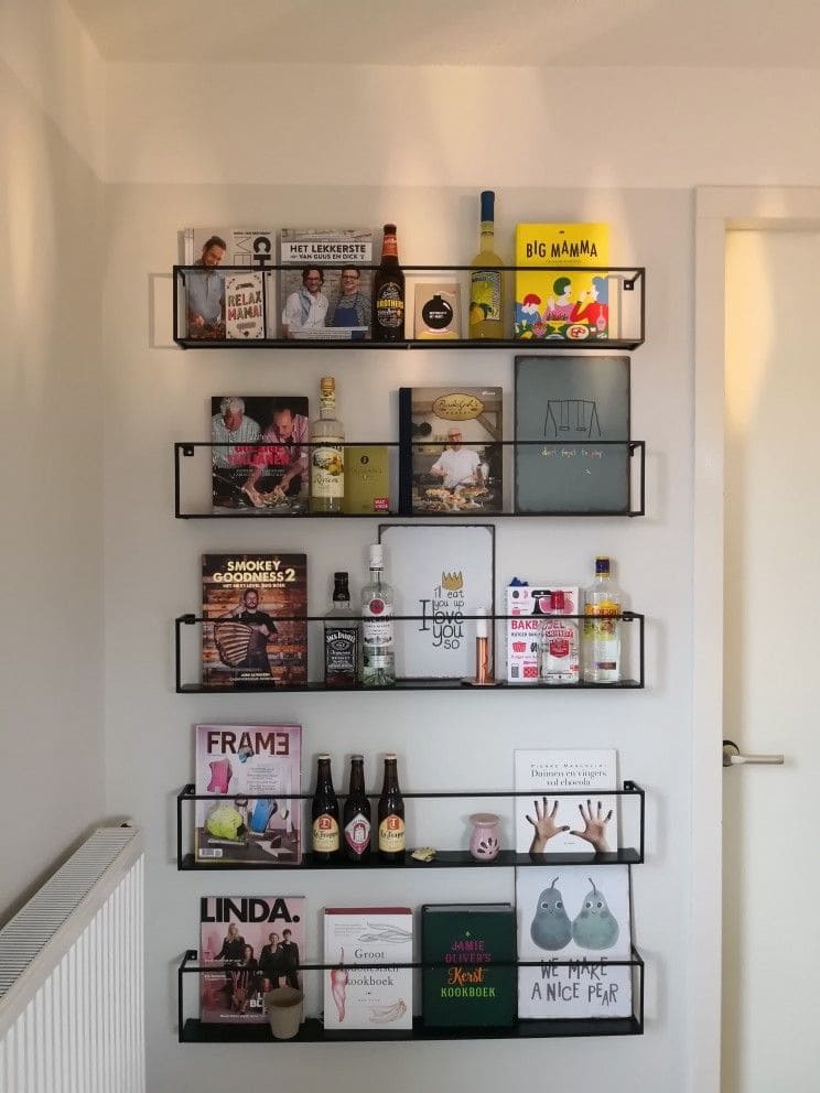 Modern Metal Wall Racks