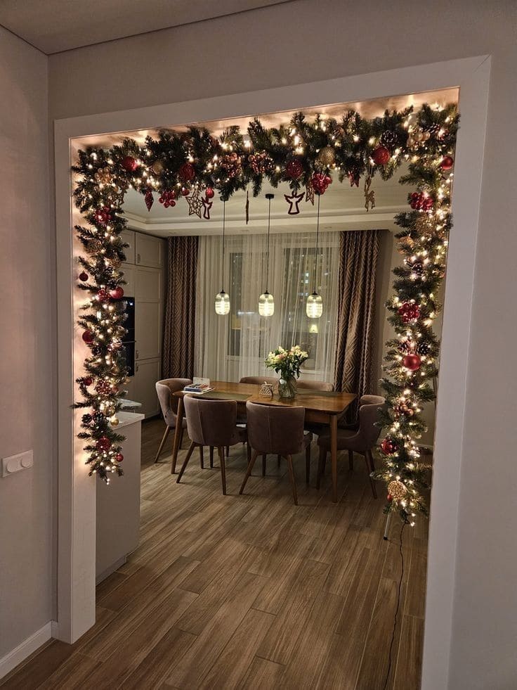 Sparkling Garland Archway