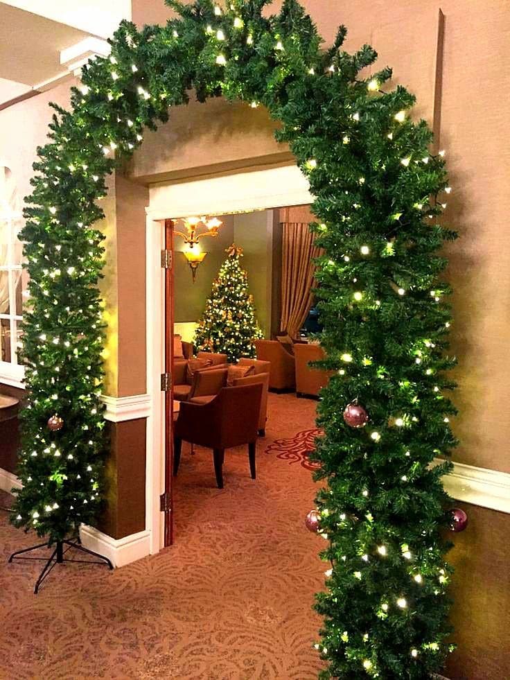 Traditional Evergreen Arch