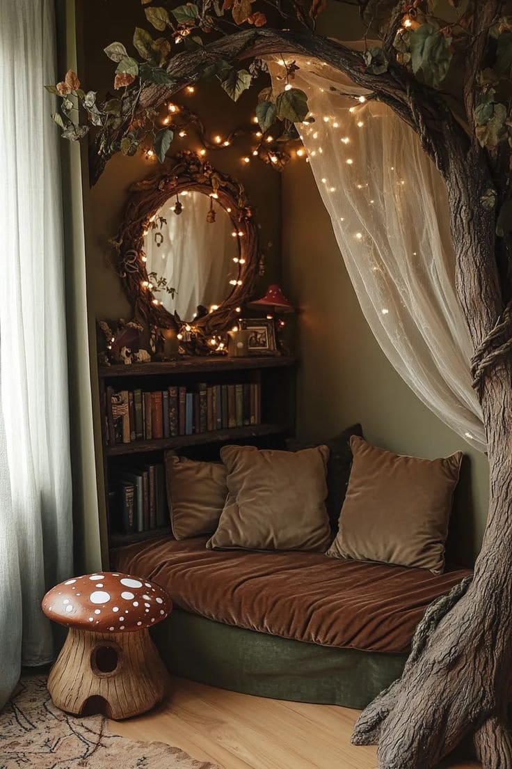 Enchanted Forest Reading Nook