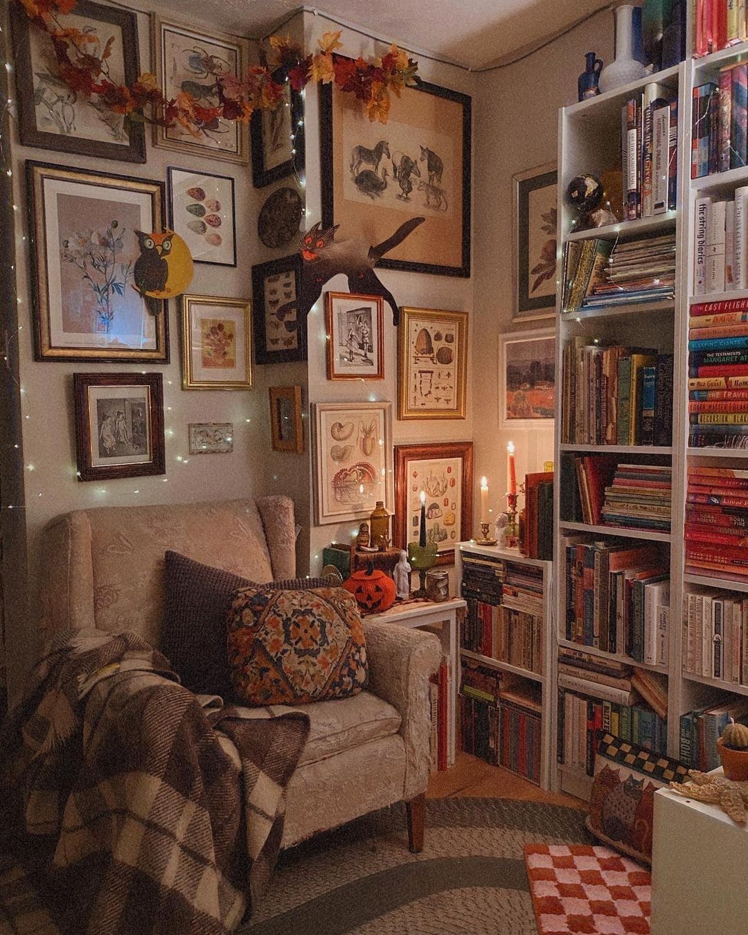 Cozy Witchy Reading Nook